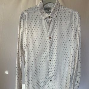 Ted Baker button down long sleeve shirt
